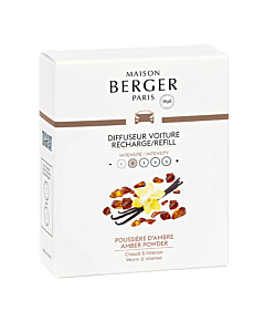 Maison Berger Set of 2 Amber Powder Ceramic Refills
